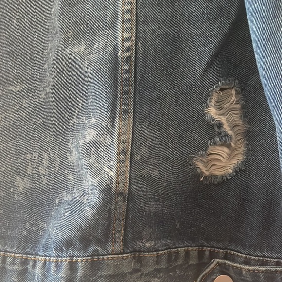 BP Distressed Denim Jacket - Picture 3 of 5